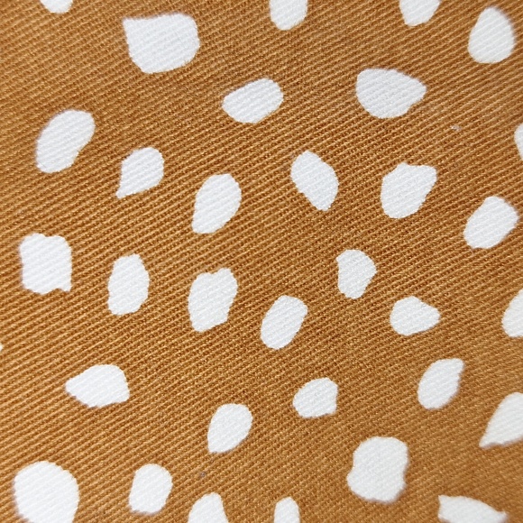 🦌 Casual jacket by LOFT. Brown with white spots. - Picture 7 of 8